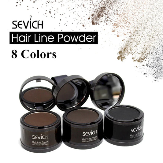 Sevich 8 color Hair Shadow Powder Repair Hair Shadow Hair line Modified Hair Concealer Natural Cover Instant Hair Fluffy Powder