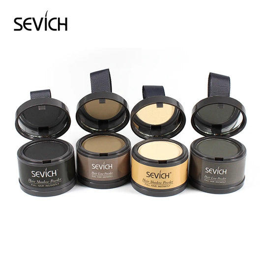 Sevich 8 color Hair Shadow Powder Repair Hair Shadow Hair line Modified Hair Concealer Natural Cover Instant Hair Fluffy Powder