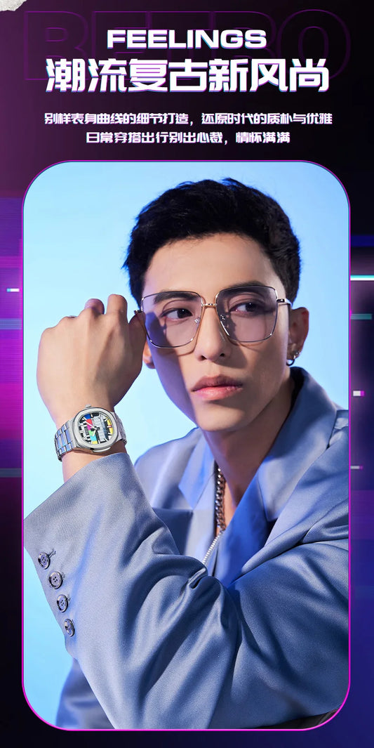 2025 Business Watches Men Brand Mark Fairwhale Fashion Original Retro Design Quartz Wristwatch Man With Calendar Week Hot Sell