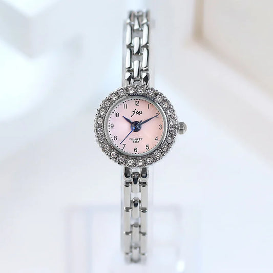 Watch For Women Diamond Bracelet Watch Female Girl Student Digital High end Fashion Quartz Wristwatch Ladies Watches Gift