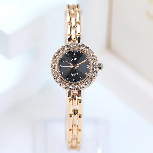 Watch For Women Diamond Bracelet Watch Female Girl Student Digital High end Fashion Quartz Wristwatch Ladies Watches Gift