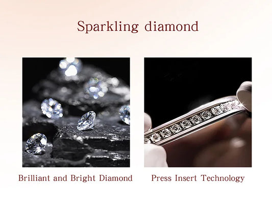 UTHAI W42 Watch For Women Brand Beimu Waterproof Advanced Light Luxury Jewelry Diamond Ladies Bracelet Watches Valentines Gift