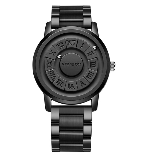 FOXBOX Luxury Skull Design Watch Men Fashion Business Watch Men Full Steel Sport Military Waterproof Men's Quartz Wristwatches