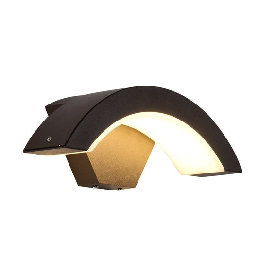 Led Human Body Induction Outdoor Rain Wall Lamp
