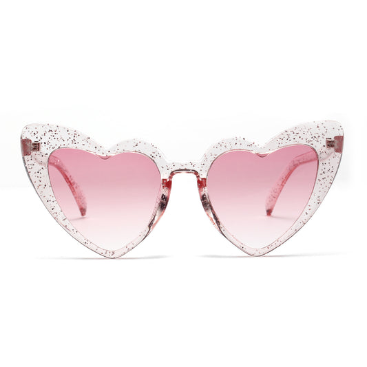 Love Sunglasses Big Heart Sunglasses