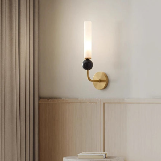 Copper Living Room And Bedside LED Wall Lamp