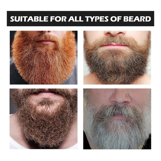 East Moon Beard Dye Shampoo For Men, Men Mustache & Beard Dye For Gray Hair To Black, Natural Beard Dye For Men 100ml