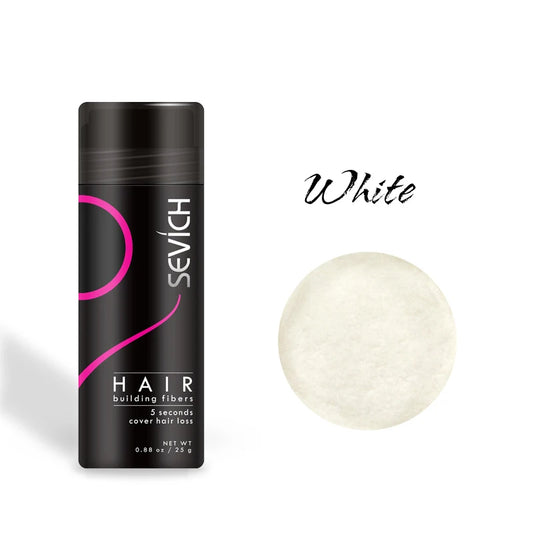 Sevich 25g Hair Fiber Instant Hair Growth Keratin Hair Building Fibers Powder Applicator Comb Extension Hair In Second 10 Color