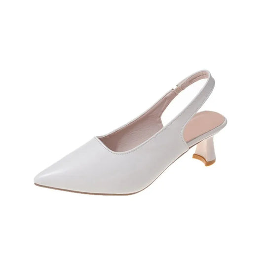 2024 New Summer Style Fashionable Comfortable Versatile Elegant and Wear-resistant Bag-toe Casual Back Strap Sandals