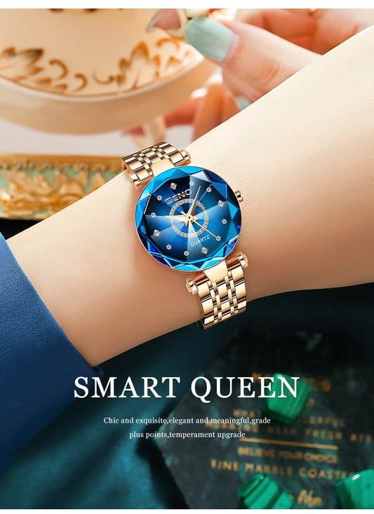 2023 Fashion Watch For Women Ladies Luxury Top Brand Quartz Watch Steel Strip Wristwatch Female Clock Relogio Feminino