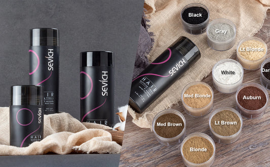 Sevich Hair Fibers Keratin Thickening Spray Hair Building Fiber Poudre Instant Regrowth Powders Hair Loss Conceale Hair Growth