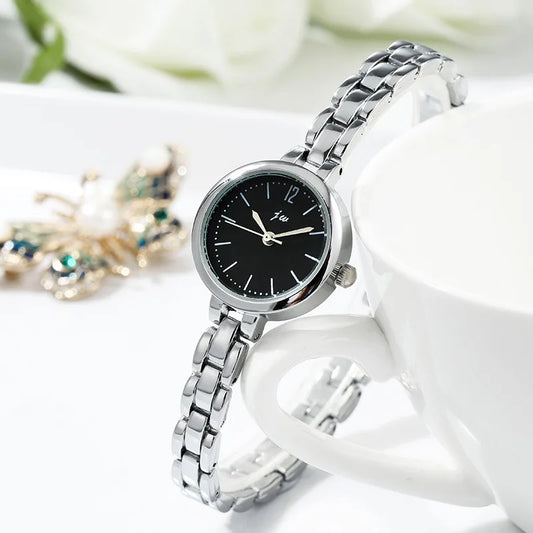 UTHAI W103 Women Fashion Quartz Watch Clock Minimalist College/High School Girls Wristwatch Female Metal Bracelet Watches Gift