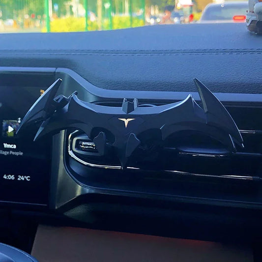 Bat Car Mobile Phone Holder Car Air Outlet Mobile Phone Holder Navigation Support for 4-6.5 Inch Devices Creative Car Interior