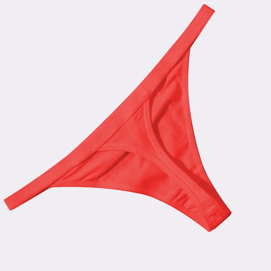 4PCS Sexy WOMEN'S Cotton Thong Underwear for Europe and the United States 22 to 34 Inch Waist Women