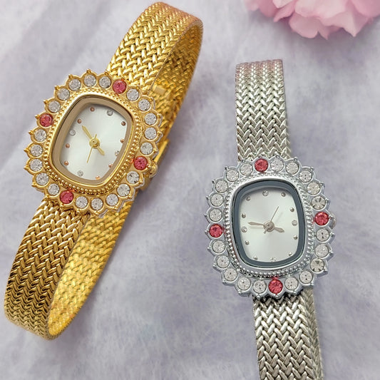 2025 New Bracelet Watch Exquisite Lady Style Versatile Girlfriend Gift Fashion Accessories Diamond encrusted Watch