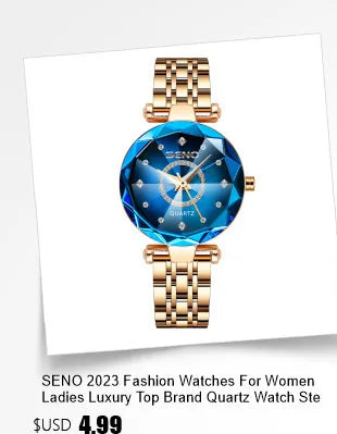 2023 Fashion Watch For Women Ladies Luxury Top Brand Quartz Watch Steel Strip Wristwatch Female Clock Relogio Feminino