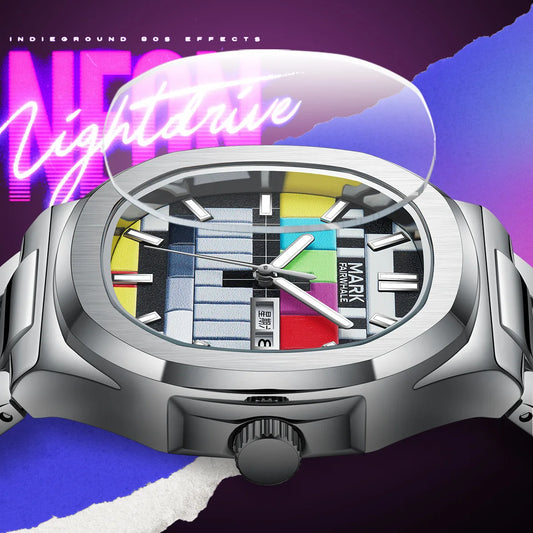 2025 Business Watches Men Brand Mark Fairwhale Fashion Original Retro Design Quartz Wristwatch Man With Calendar Week Hot Sell