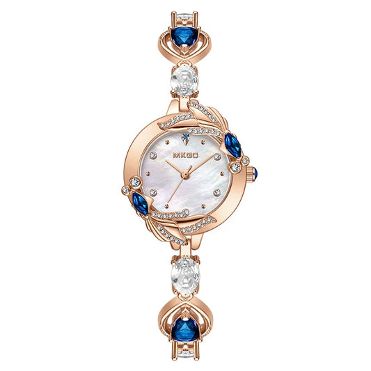 UTHAI W42 Watch For Women Brand Beimu Waterproof Advanced Light Luxury Jewelry Diamond Ladies Bracelet Watches Valentines Gift