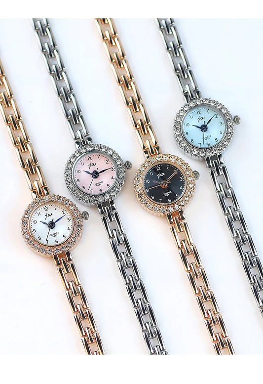 Watch For Women Diamond Bracelet Watch Female Girl Student Digital High end Fashion Quartz Wristwatch Ladies Watches Gift