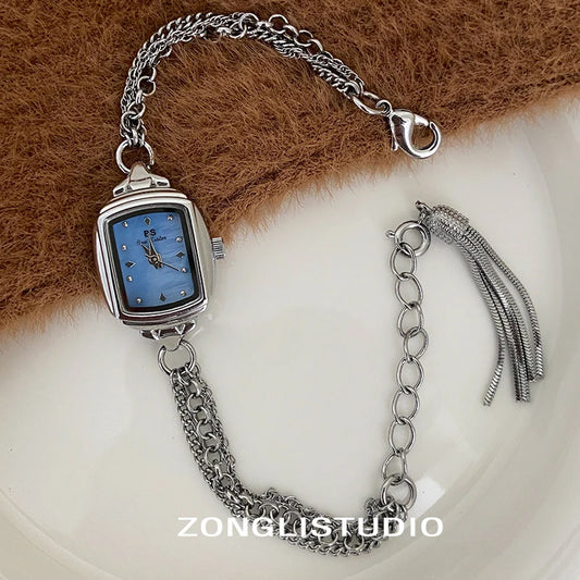 2025 New Vintage Watch Compact and Exquisite Bracelet style Women's Watch Beimu Fashion Simple Waterproof