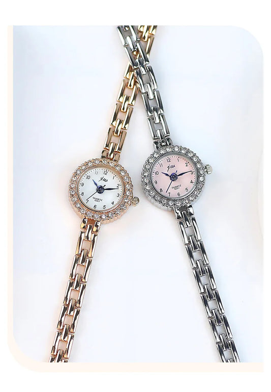 Watch For Women Diamond Bracelet Watch Female Girl Student Digital High end Fashion Quartz Wristwatch Ladies Watches Gift