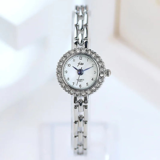 Watch For Women Diamond Bracelet Watch Female Girl Student Digital High end Fashion Quartz Wristwatch Ladies Watches Gift