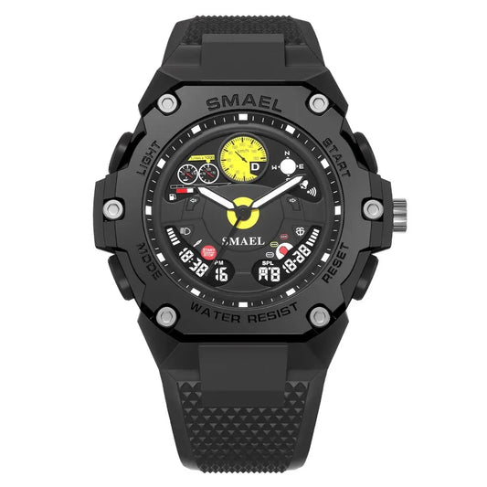 SMAEL Brand Waterproof Dropshipping Watch Alarm Clock 8092 Young Fashion Quartz Sport Wristwatches