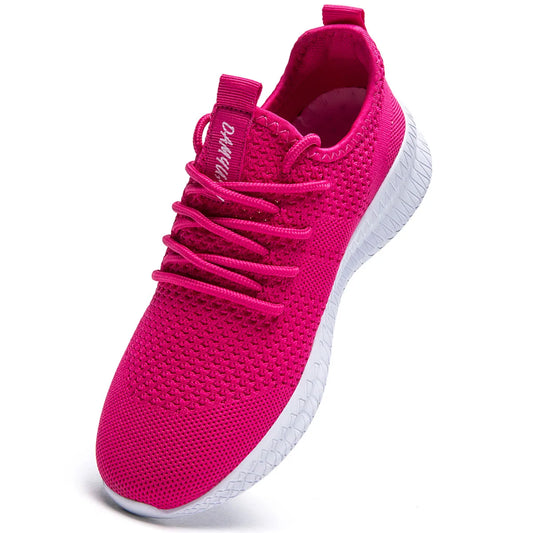 Women Casual Shoes Fashion Breathable Comfortable Walking Mesh Flat Vulcanize Shoe Size 42 Sneakers Tenis Zapatillas de Hombre