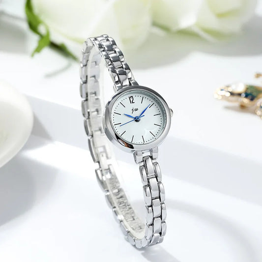 UTHAI W103 Women Fashion Quartz Watch Clock Minimalist College/High School Girls Wristwatch Female Metal Bracelet Watches Gift