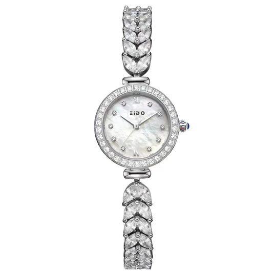 UTHAI W75 Mermaid Women's Watch Light Luxury Small Group Bracelet Watches Full Diamond Clock Female's Fashion Quartz Watch Gift