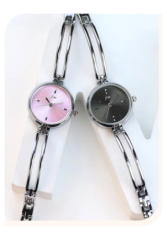 UTHAI W99 Watch For Women Simple Round College Student Watch Light Luxury High end Ladies Fashion Quartz Bracelet Watches Gift