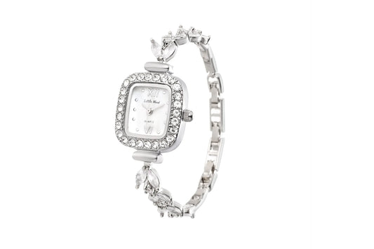 UTHAI L76 Women's Watch Light Luxury Diamond Korean Version Mermaid Bracelet Waterproof Female's Sugar Fashion Quartz Watches