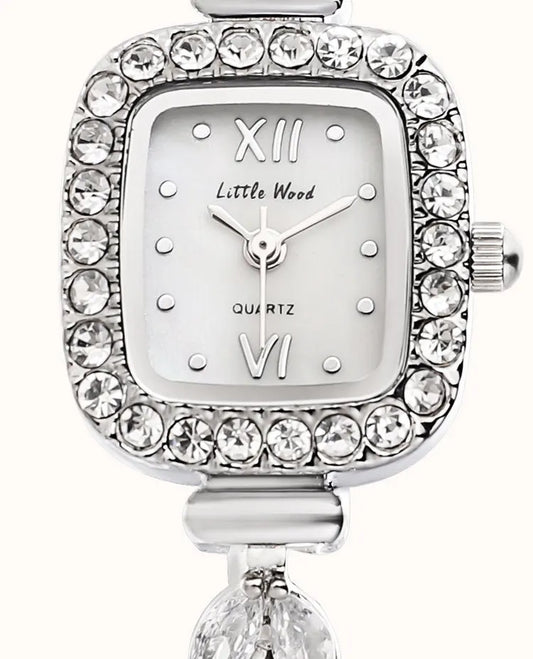 UTHAI L76 Women's Watch Light Luxury Diamond Korean Version Mermaid Bracelet Waterproof Female's Sugar Fashion Quartz Watches