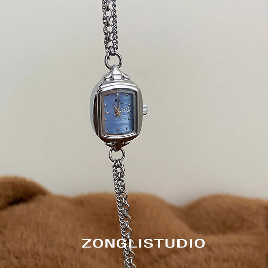 2025 New Vintage Watch Compact and Exquisite Bracelet style Women's Watch Beimu Fashion Simple Waterproof