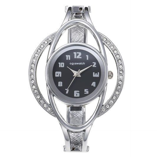 New Women's Watch Light luxury Metal Bracelet Watch Gold Versatile Trendy Female Fashion Quartz Wristwatches
