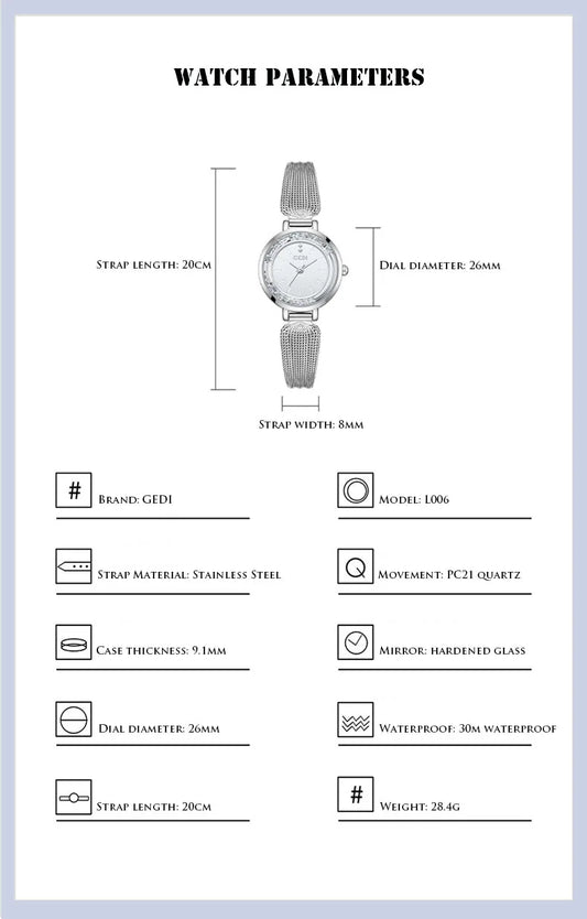 New Ladies Watch Light Luxury Brand Flowing Sand Diamond Premium Candy Strap Women Fashion Quartz Wristwatches Accessories Gift