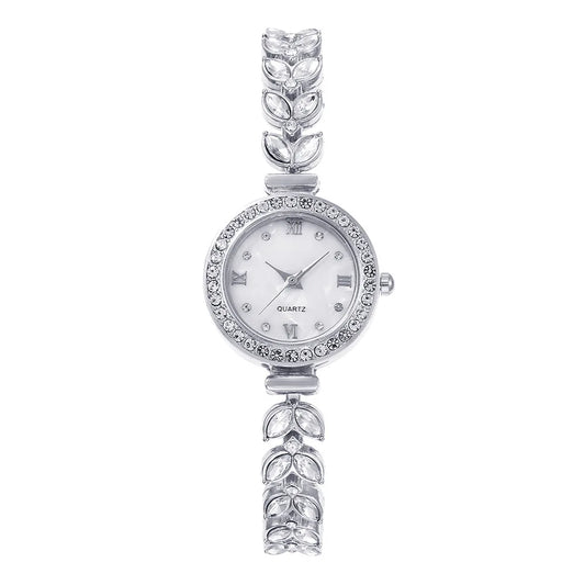 UTHAI W75 Mermaid Women's Watch Light Luxury Small Group Bracelet Watches Full Diamond Clock Female's Fashion Quartz Watch Gift