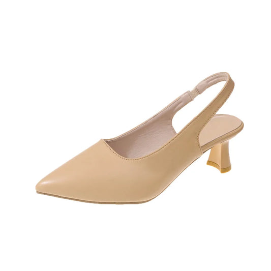 2024 New Summer Style Fashionable Comfortable Versatile Elegant and Wear-resistant Bag-toe Casual Back Strap Sandals
