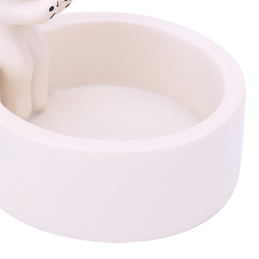 Cartoon Cat Candle Holder Cat Tea Light Candle Holder Cute Grilled Cat Aromatherapy Candle Holder Desktop Decorative Ornaments