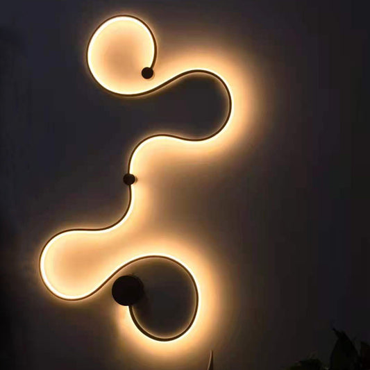 Bedroom Bedside Led Wall Lamp Corridor Aisle Light